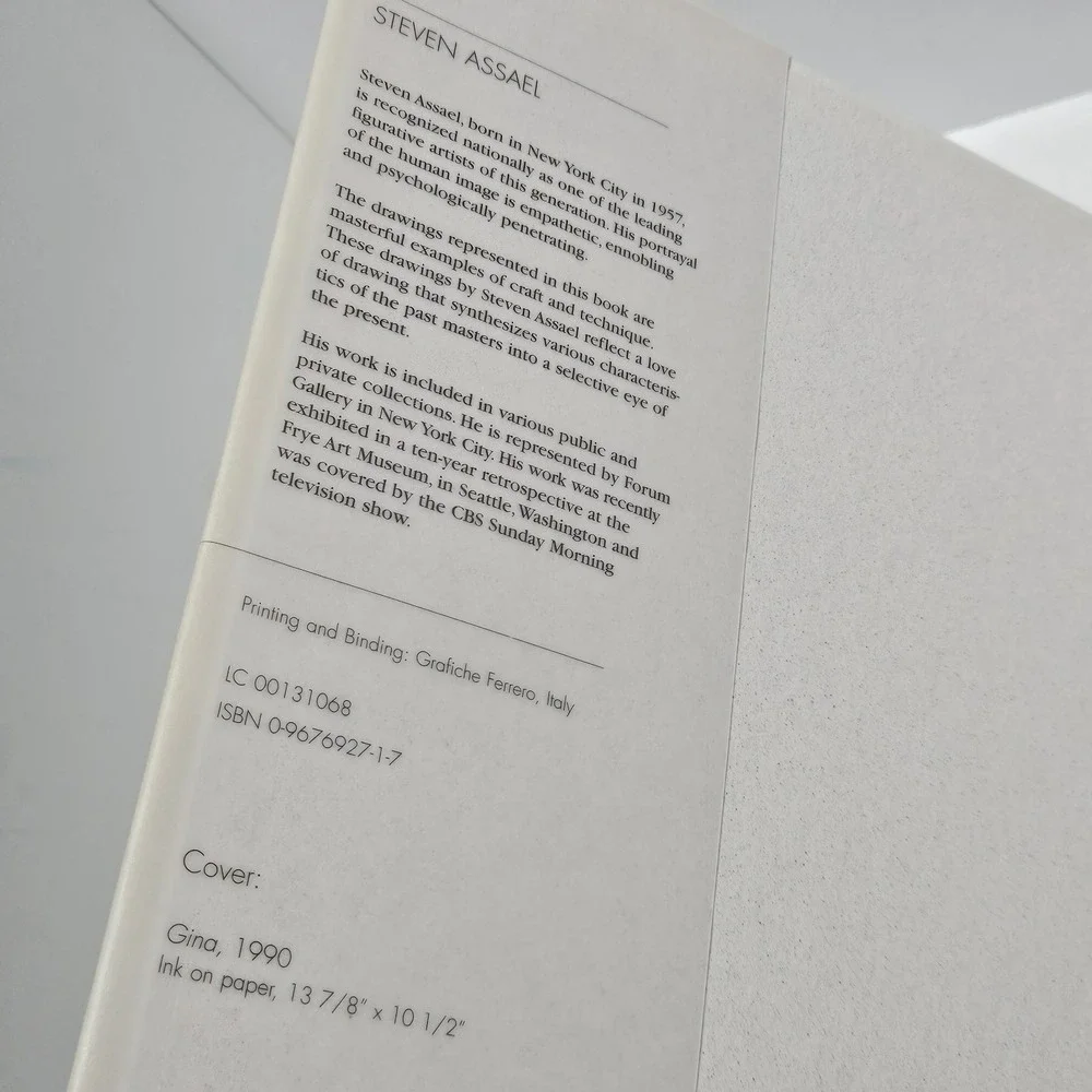 STEVEN ASSAEL: SELECTED DRAWINGS By Karen Kolada Hardcover Dust Jacket 2000